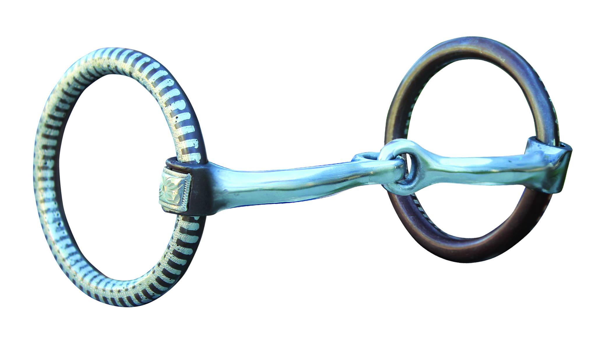 Professionals Choice Avila O Ring Snaffle With Silver