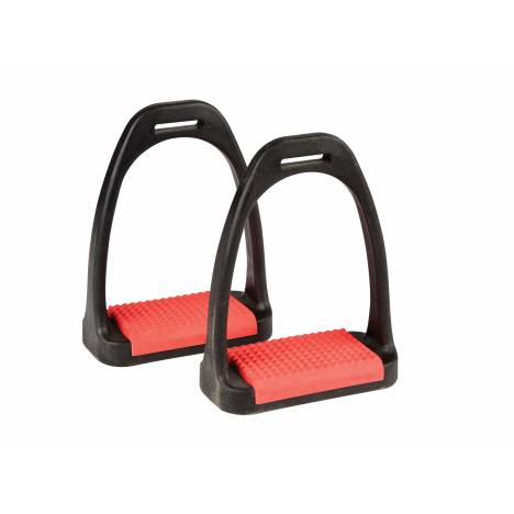 Korsteel Polymer Stirrup Irons With Colored Treads