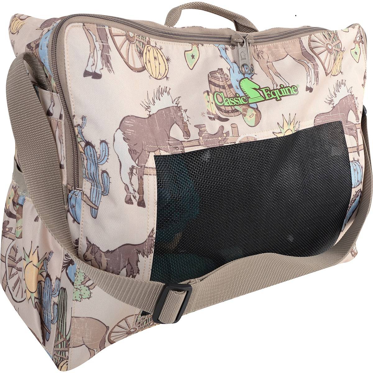 Classic equine boot hot sale accessory tote