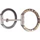Classic Equine Diamond D Ring Smooth Snaffle Bit