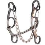 Classic Equine Diamond Short Shank Twisted Wire Snaffle