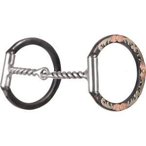 Classic Equine Tool Box Bit 3 D Ring Twisted Wire Snaffle