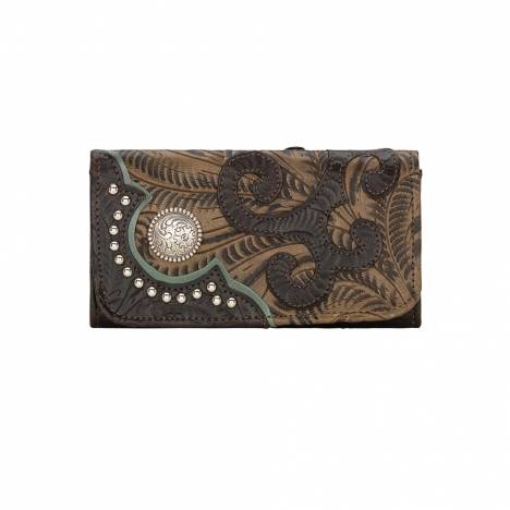 American West Annies Secret Collection Ladies' Tri-Fold Wallet