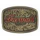 Montana Silversmiths Attitude Antiqued Filigree Farmall Buckle