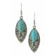 Montana Silversmiths Beginner's Blue Lace Earrings Attiude Jewelry