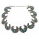 Montana Silversmiths Turquoise Squash Blossom Choker Attitude Jewelry