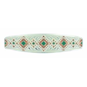 Montana Silversmiths Two Tone Southwestern Beats Barrette