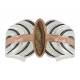 Montana Silversmiths Rose Gold Picture Feather Stream Cuff Bracelet