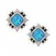 Montana Silversmiths Aztec Opal Stud Earrings