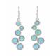 Montana Silversmiths Long Opal Cluster Earrings