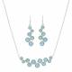 Montana Silversmiths Long Opal Cluster Jewelry Set