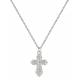 Montana Silversmiths Small Beaded Cross Necklace