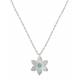 Montana Silversmiths Blue Daisy Flower Necklace