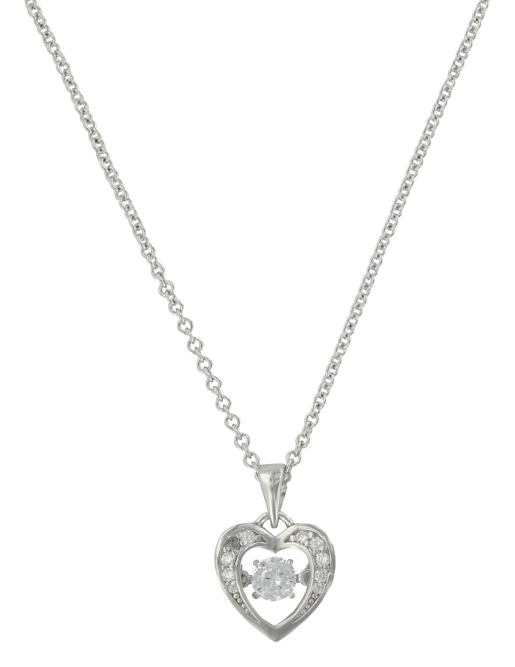 Montana Silversmiths Lets Dance A Little Dance Heart Necklace
