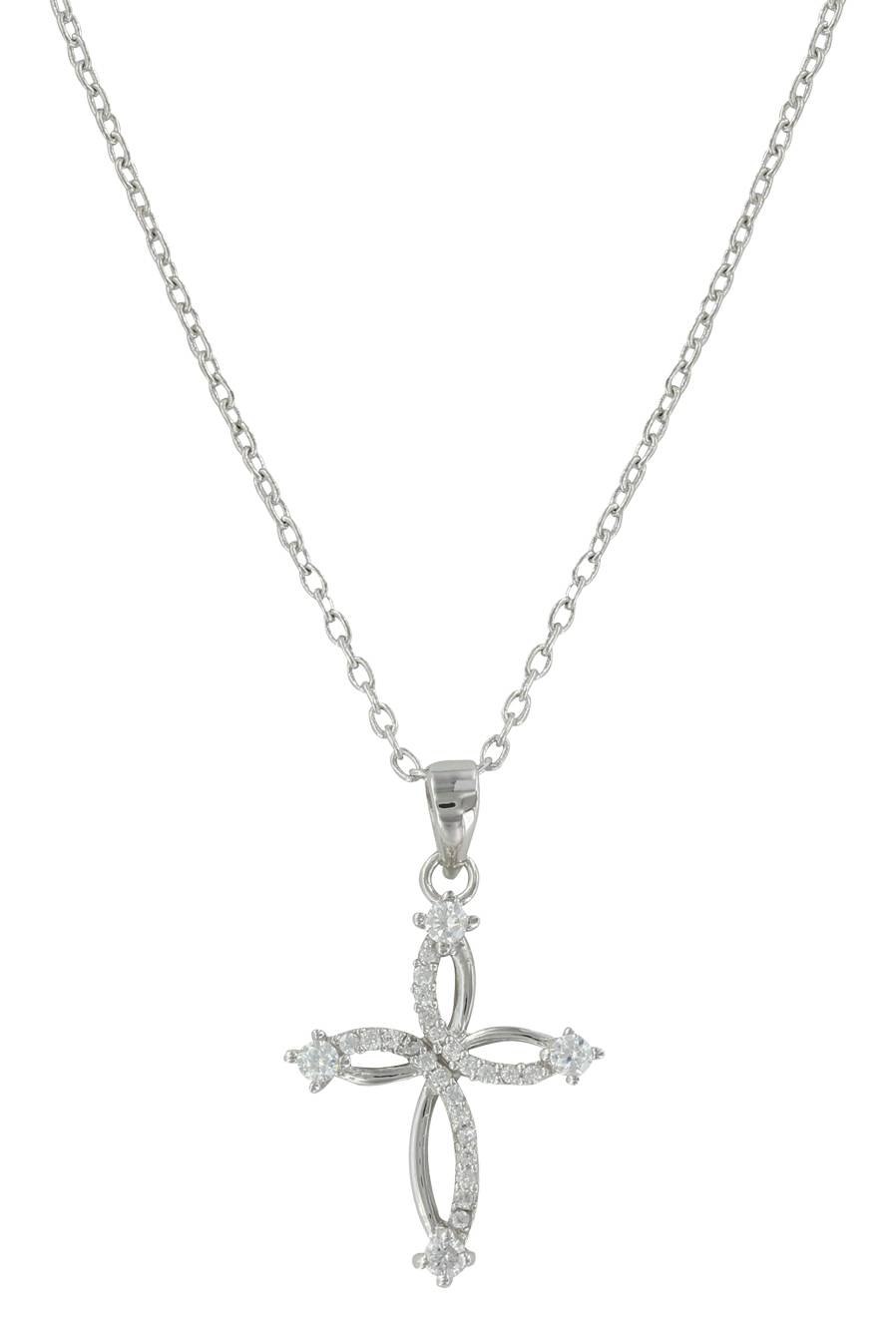 Montana Silversmiths Twisted Cross Necklace