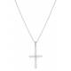 Montana Silversmiths Long Pearl Cross Necklace