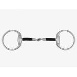 Metalab FG Clinician Eggbutt Snaffle Pinchless Rubber Covered Bars
