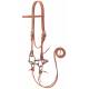 Weaver Harness Leather Bridle - Ring Snaffle Bit