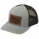 Weaver Mesh Back Cap with Leather Patch
