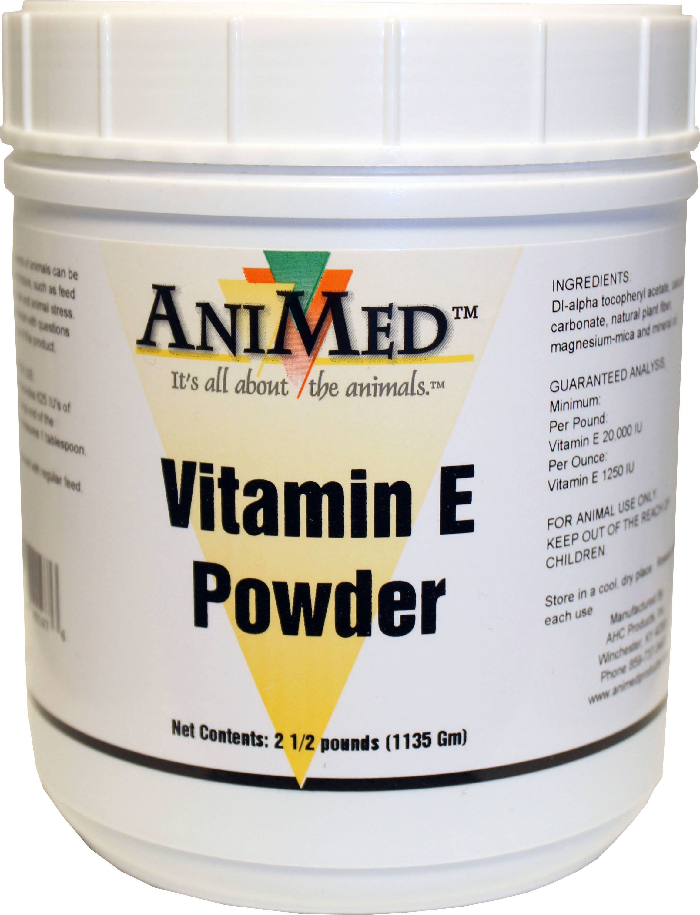 AniMed Vitamin E Supplement Powder For Horses