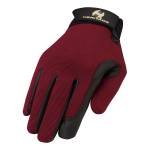 Heritage Kids Performance Gloves - Colors - Dark Red - Youth Size 4