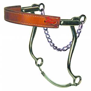 Reinsman Stage C Mechanical Hackamore with Flat Noseband