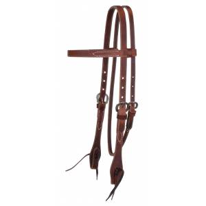 Reinsman Classic Smooth Rosewood Harness Browband Headstall