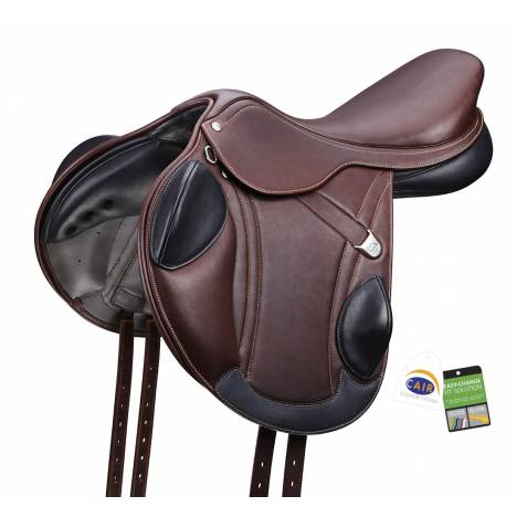 Bates Advanta Luxe Leather Eventing Saddle with CAIR