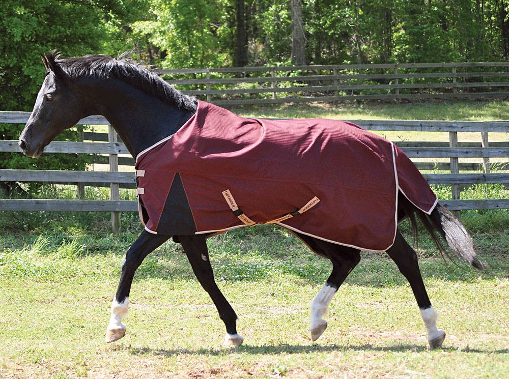 Tuffrider Optimum 1680D Triple Weave Herringbone Standard Neck Turnout Sheet