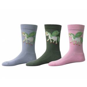 TuffRider Kids Unicorn Socks - 3 Pack