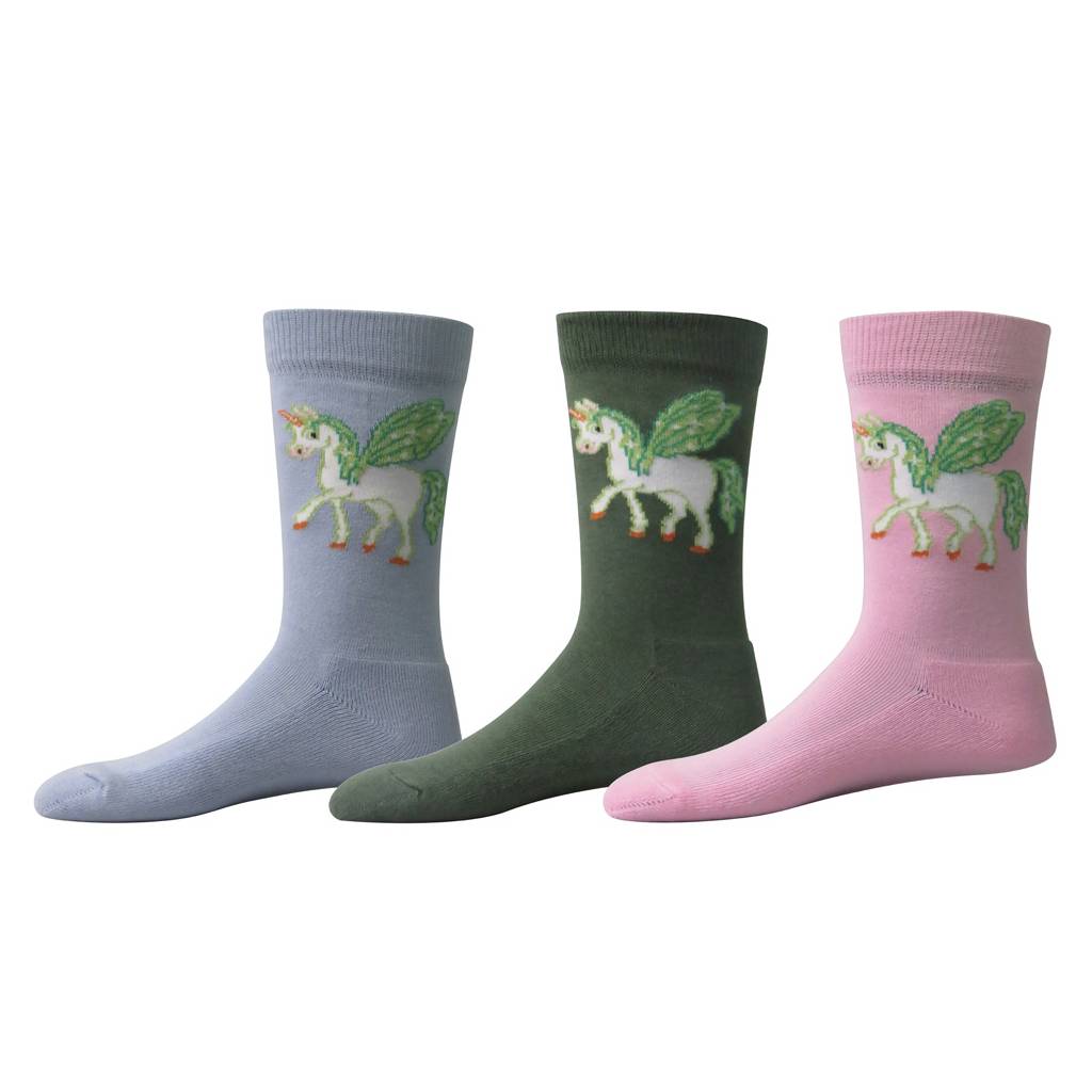 Tuffrider Kids' Unicorn Ankle Socks