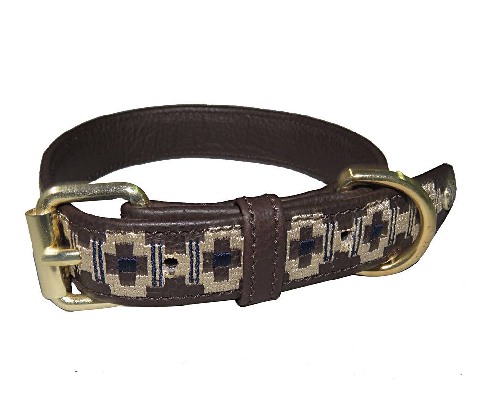 Halo Cam Leather Dog Collar HorseLoverZ