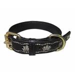 Halo Royal Leather Dog Collar