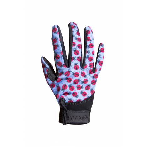Noble Equestrian Kids Perfect Fit Glove - Multi Running Horse