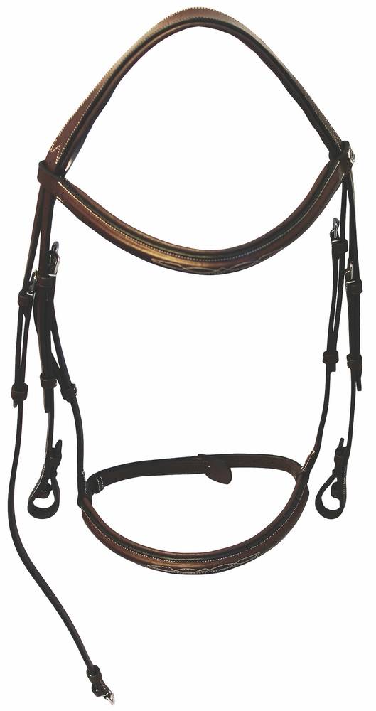 Henri de Rivel Pro Mono Crown Fancy Padded Bridle