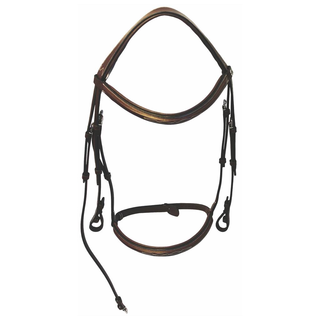 Henri de Rivel Pro Mono Crown Fancy Padded Bridle