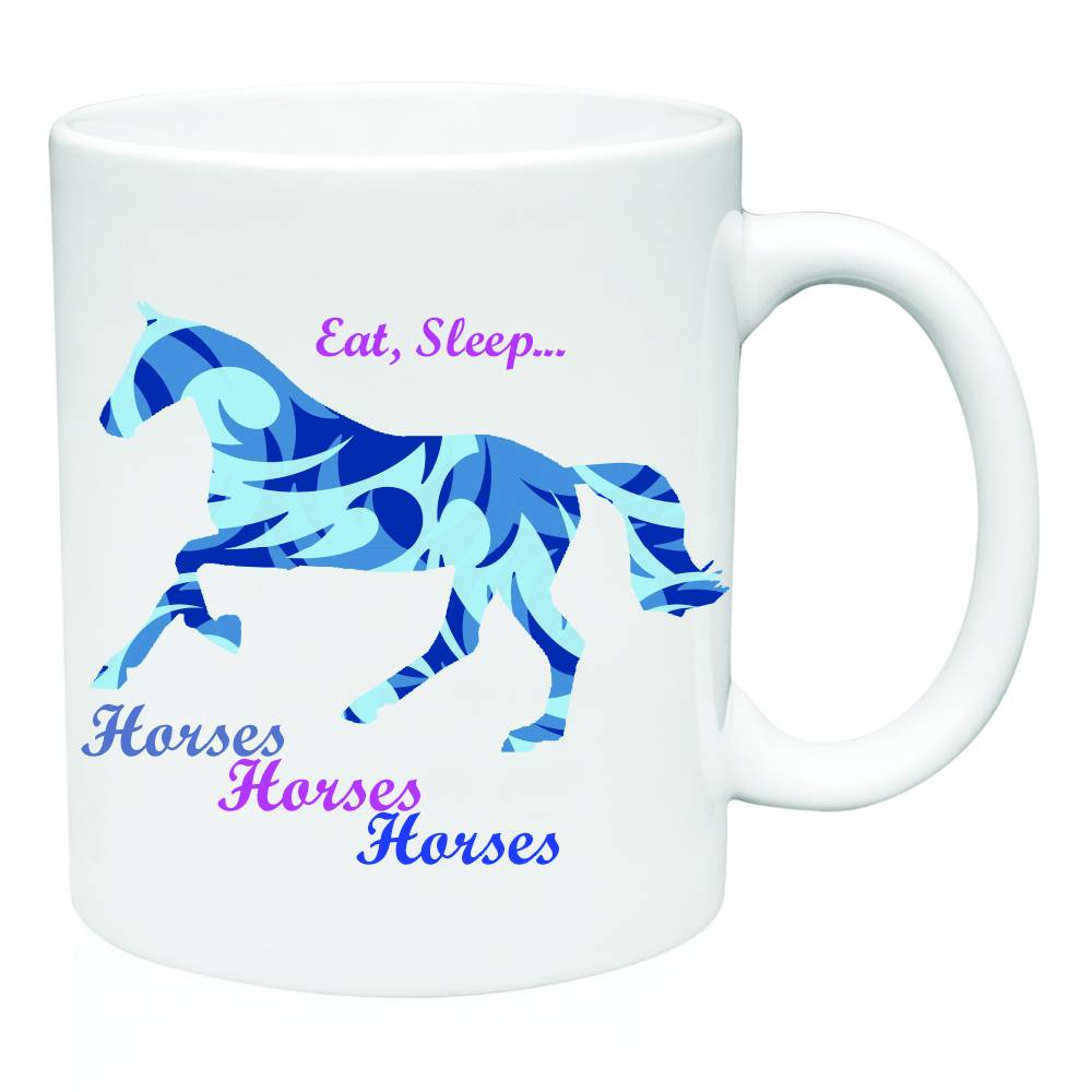 Kelley Eat Sleep Horses Mug