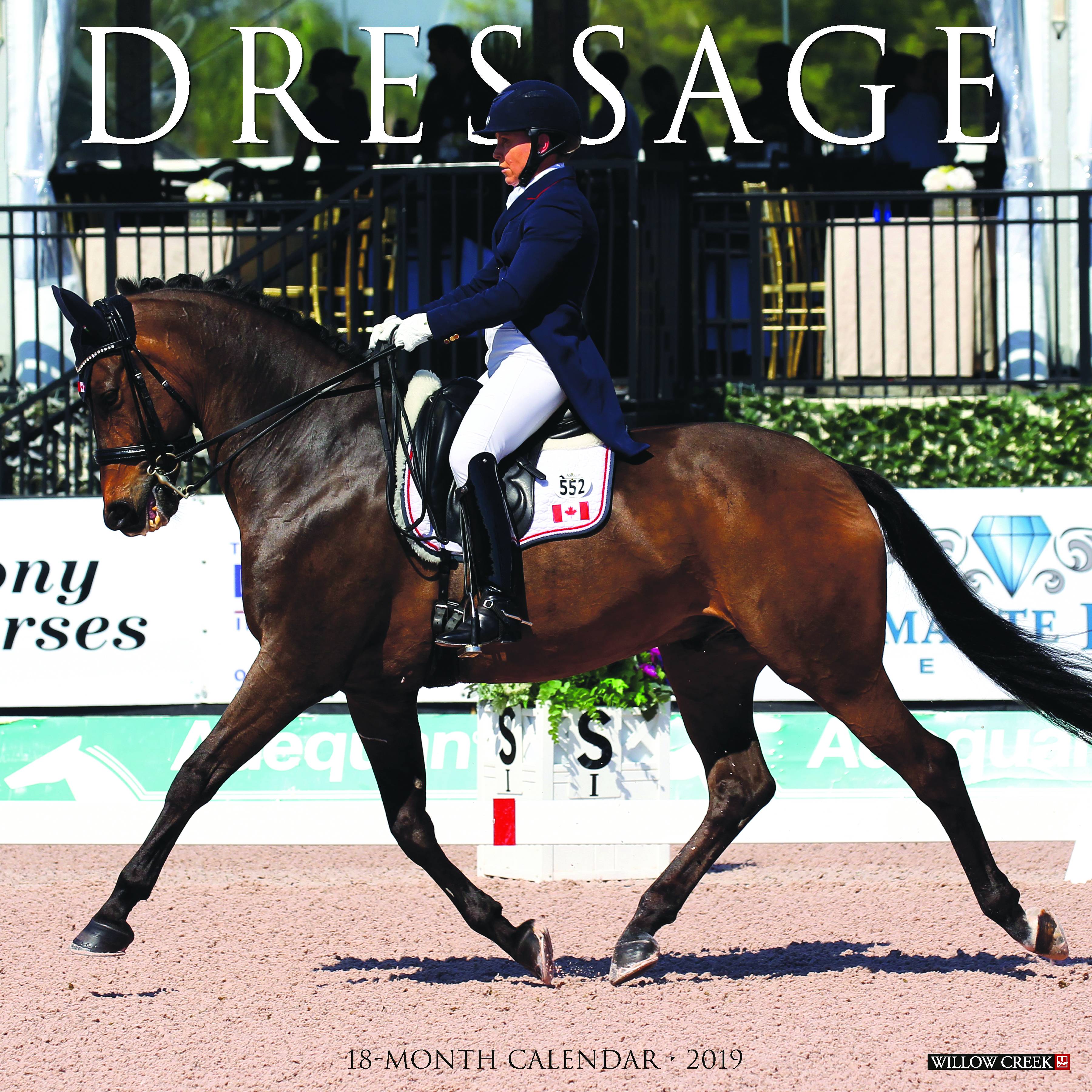 Kelley Dressage 2019 Calendar, 18 Month