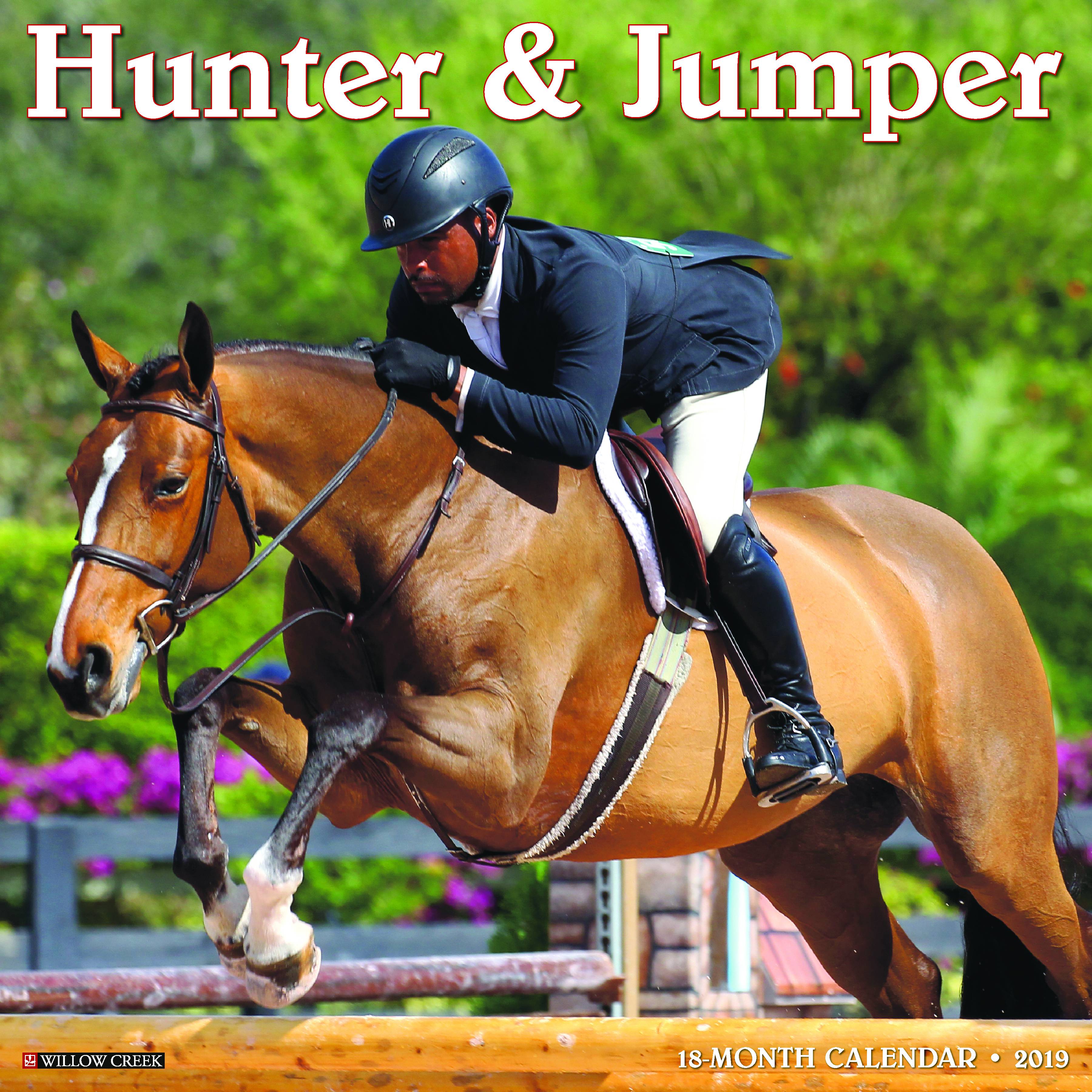 Kelley Hunter & Jumper 2019 Calendar, 18 month