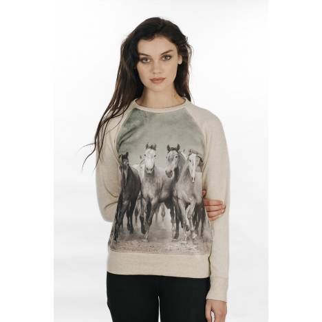 Horseware Ladies Printed Sweatshirt