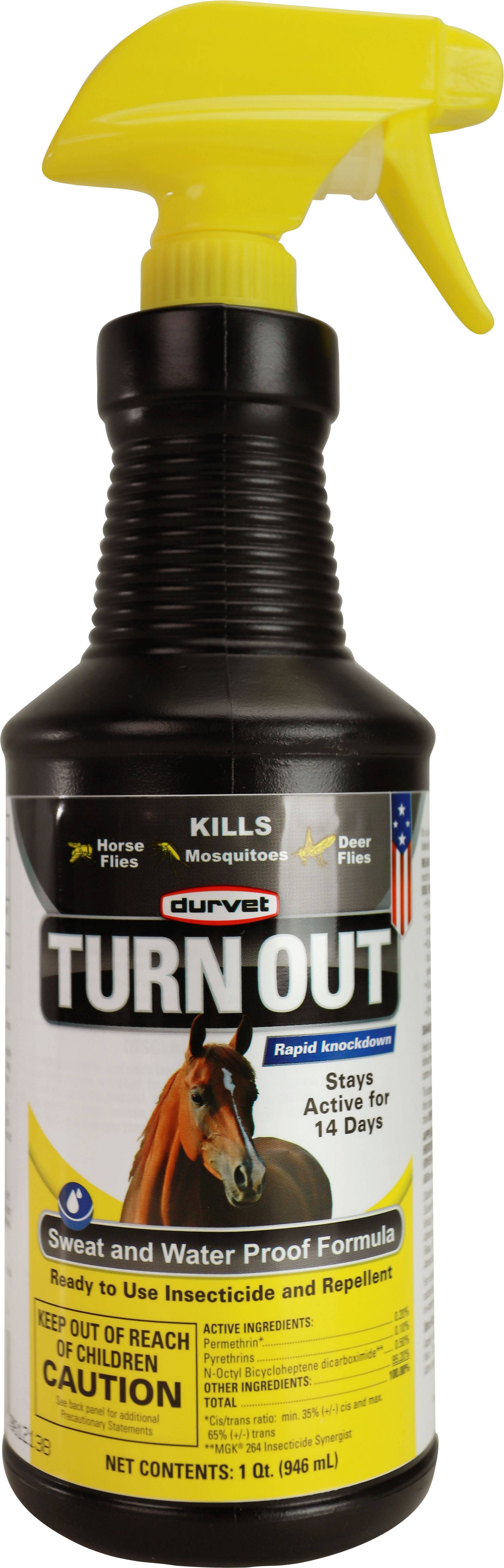 Durvet Turn Out Sweat & Waterproof Fly Spray