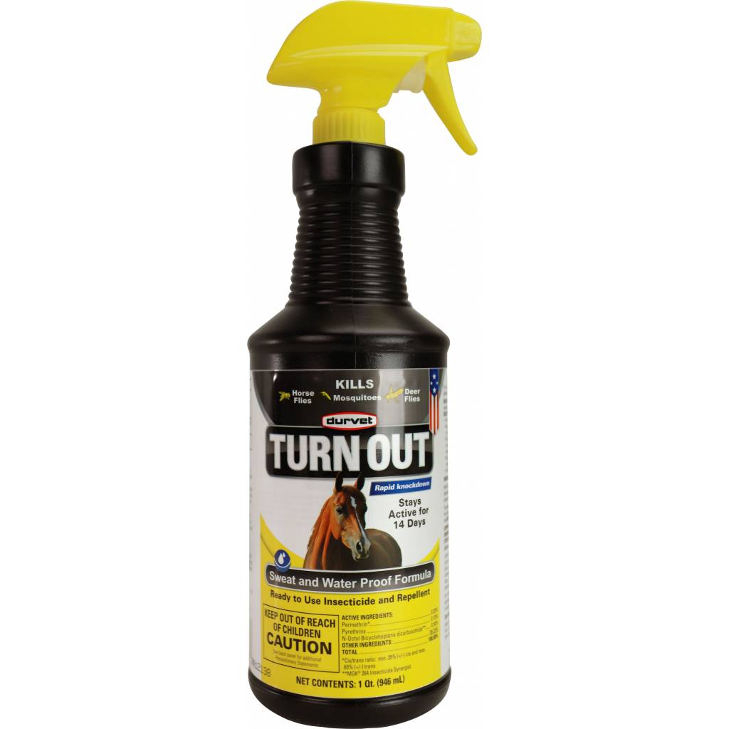 Durvet Turn Out Sweat & Waterproof Fly Spray