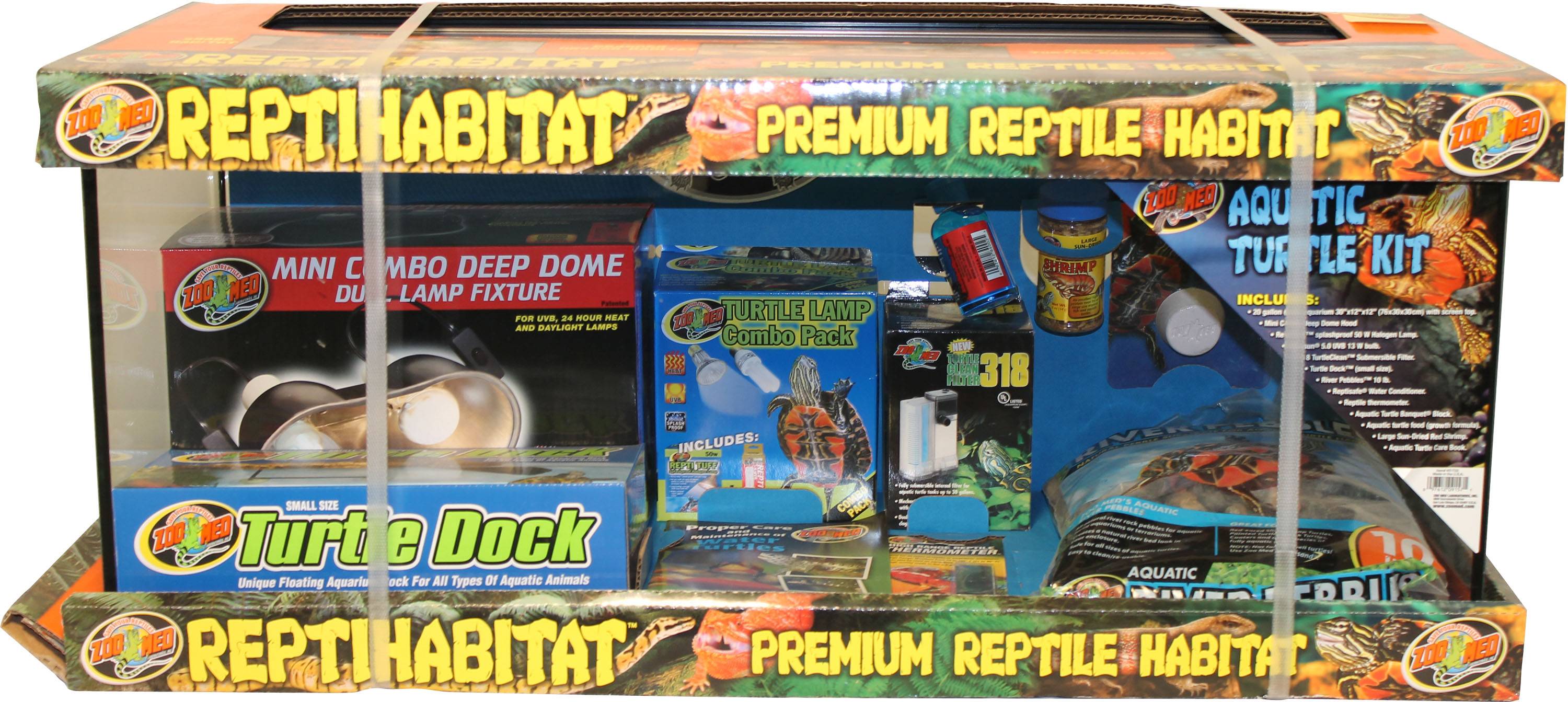 20 gallon reptihabitat 2024 aquatic turtle kit