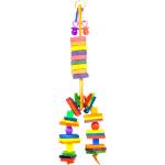 Happy Beaks Wooden Spoon With Bagels Blocks And Beads