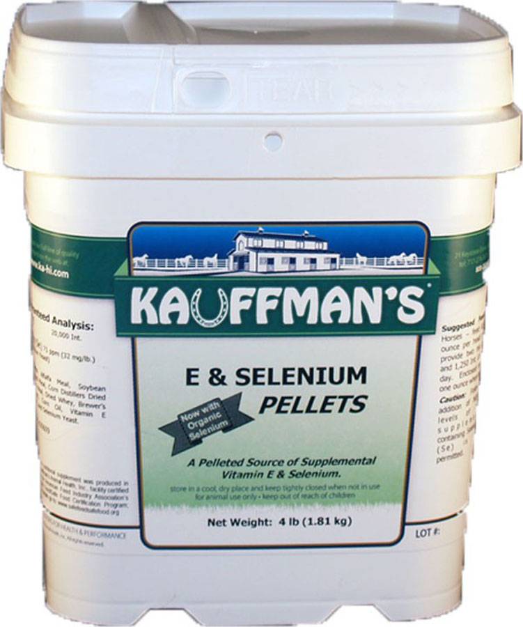 Kauffman's Vitamin E & Selenium Pellets