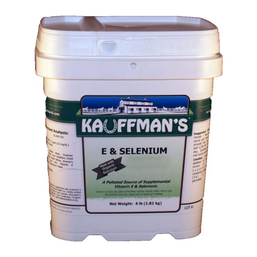 Kauffman's Vitamin E & Selenium Pellets
