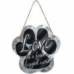 Gift Corral Dog Paw Sign