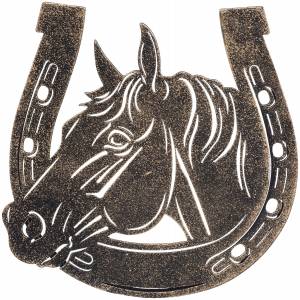 Gift Corral Horse/Horseshoe Stool Motiff