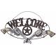 Gift Corral Welcome Pistols Sign