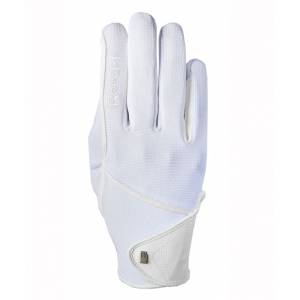 Roeckl Unisex Madison Gloves - White - 7